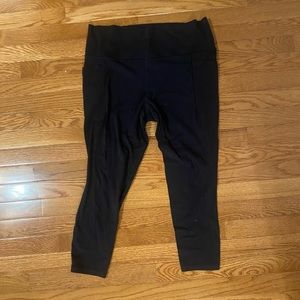 Athlete Salutation Pocket Stash Leggings Size XL